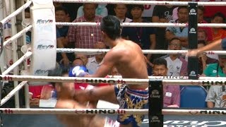 Muay Thai - Chujaroen vs Chamuaktong (ชูเจริญ vs ฉมวกทอง), Lumpini Stadium, Bangkok, 2.9.16