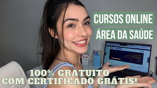 CURSOS ONLINE E GRATUITOS NA ÁREA DA SAÚDE E NUTRIÇÃO | Com CERTIFICADO para HORAS COMPLEMENTARES