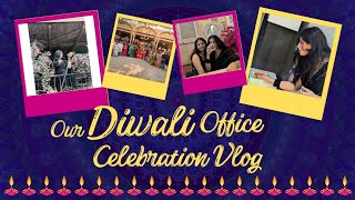 🪔Office Diwali Celebration Vlog 🪔#diwalivlog #dance #celebration #diwaliparty #diwalipreparation