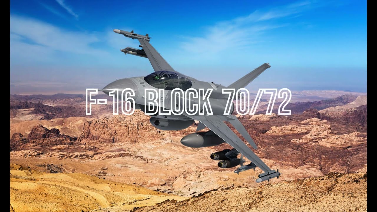 LOCKHEED MARTIN F 16 BLOCK 70 72 - YouTube