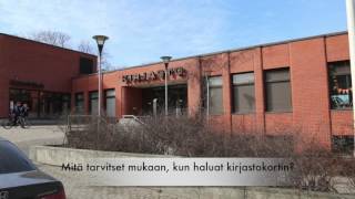 11  Haluan kirjastokortin