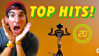 20 Minute Top Hits Spin Class 🎵 | Get Fit Done