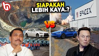 HARTANYA HAMPIR SEIMBANG! Intip Perbandingan Harta Kekayaan Elon Musk Vs Luhut Binsar Panjaitan