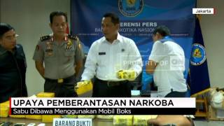 BNN Gagalkan Transaksi Sabu 39,6 Kg