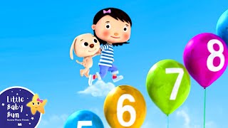 Numbers Song 1-10 | Nursery Rhymes for Babies by LittleBabyBum - ABCs and 123s