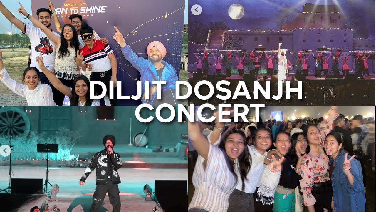 DILJIT DOSANJH CONCERT JALANDHAR !! | Vlog - YouTube