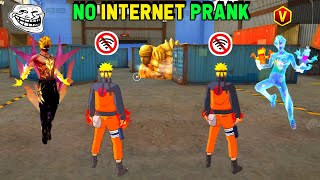 New Legendary NARUTO BUNDLE No Internet Prank 🚫 999+ Prank Free Fire  😎 Samne आया Golden Hip Hop 😈