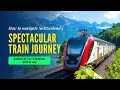 Train journey from Zurich to Vienna -4K Video