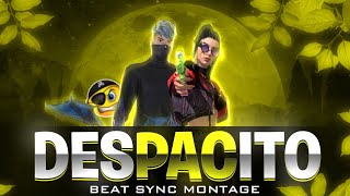 DESPACITO | world Fastest Free Fire Beat Sync Montage | Inspire By @TRAPGAMINGFF | @DeathZoneFF
