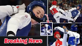 Breaking News: Two-time Olympic champion Jade Jones crashes OUT of her opening taekwondo round of...