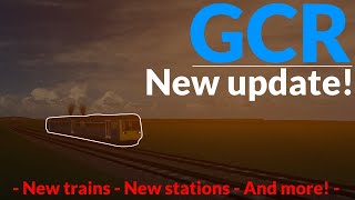 Roblox Trains On The Gcr Mainline - a nice run on gcr with purleyrails and at simnetworkyt roblox