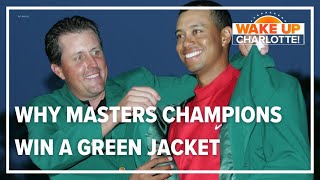 Why do the Masters champions win a greeen jacket?