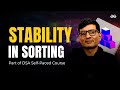 Lecture-6 Learn Stability in SORTING - Beginners to Advance | GeeksforGeeks