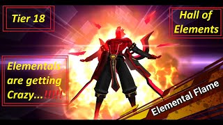 KOFAS | Hall of Elements | Elemental Advent Dungeon | Elemental Flames are Crazy Tough Now!