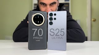 Huawei Mate 70 Pro Plus vs Samsung Galaxy S25 Ultra | what's the best choice?