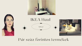 IKEA HAUL\u0026UNBOXING/Pár száz forintos termékek és IKEA MICKE🤍