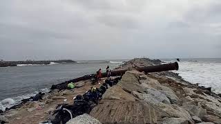 മുതലപൊഴി തുറമുഖം /muthalapozhi harbour 🚣⛵️⚓️