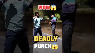 SELF DEFENCE ON STREET | ONE PUNCH KNOCKOUT #boxing #mma #selfdefence 😱🔥 #selfdefencetechnique#short