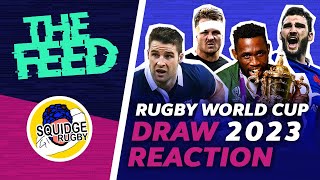 👀 Rugby World Cup 2023 Draw reaction | The Feed | Ep 36