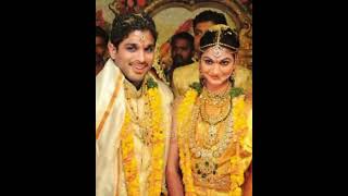 Allu Arjun & Sneha Reddy wedding Album 🔥 #shorts #alluarjun #short #viral