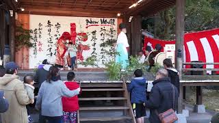 奉納神楽 柴引 1/4 二目川神楽 (於) 大分県護国神社