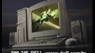 Vintage Dell Dimension XPS Computer Commercial  - 233 mhz Pentium II  - $1999 (1998)