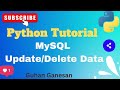 🐍 Python MySQL Update & Delete Records | UPDATE & DELETE Query | Python Basics