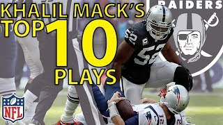 Khalil Mack's Top 10 Highlights from the 2017 Season | NFL