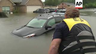 Dramatic Rescues Continue in Flooded Texas Town