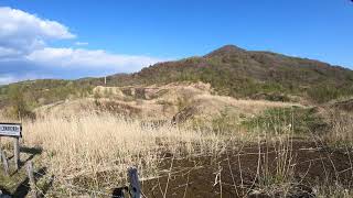 [縮時旅行]北海道洞爺湖有珠山火山爆發遺跡