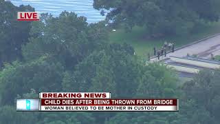 Child dies after reportedly being thrown into Hillsborough River, action air vo