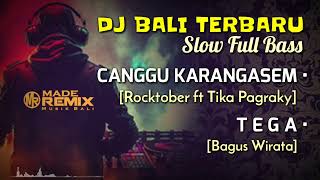 DJ Bali Terbaru - Canggu Karangasem & Tega - bagus wirata | Remix Slow Full Bass