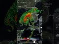 future radar shows milton slamming into florida s west coast