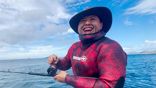 Spearfishing BLUE COD and DIVING for PĀUA