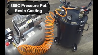 RESIN ARTIST?🔥 Use a 365C PRESSURE POT w/8010 Compressor! 🌪