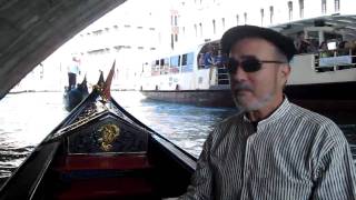 Lenora Boyle and Jay Boyle on Gondola Ride in Venice, Italy