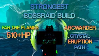 the BEST BOSSRAID FAN THE FLAMES CRYSTAL ERUPTION build in deepwoken | Deepwoken