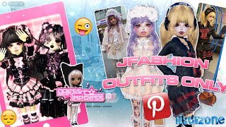 recreating J-fashion Pinterest Outfits in DTI