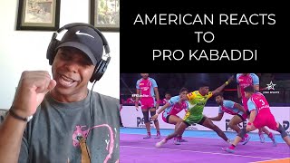 American Watches Pro Kabaddi Match | REACTION! | New Favorite Sport!!!