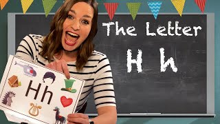 Letter H Lesson for Kids | Letter H Formation & Phonic Sound | Words that start with H.