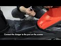 FLY-9 Electric Moped User Manual - Charge the battery on-board 【Lead-acid】