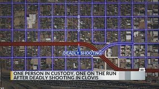 Clovis police searching for fatal shooting suspects
