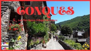 Conques / Elected one of the most beautiful villages in the south of France / Occitanie.