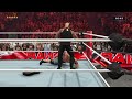 john cena vs solo sikoa at monday night raw wwe2k24 gameplay epic match