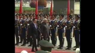 PM Modi's official welcome ceremony in Beijing
