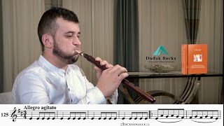 Lakhti (Լախտի) Armenian folk song - Armenian Duduk Method Page 86 Nr.125 #dudukrocks #armenianduduk