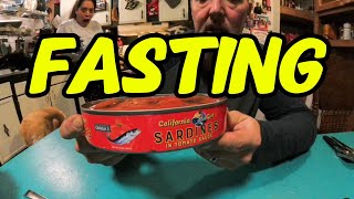 Sardines: (My New Best Friend or Worst Enemy) Carnivore Fasting Before Christmas