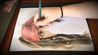 Drawing: Jack Sparrow Time Lapse