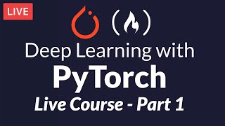 Deep Learning with PyTorch Live Course - Tensors, Gradient Descent \u0026 Linear Regression (Part 1 of 6)