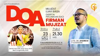 Ibadah Doa Malam GSJS TP - Ps. Andrew Gunawan - Pk 21.30 (23 Oktober 2024)